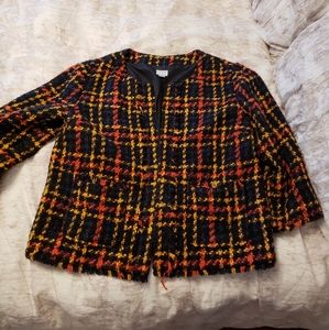 Target A New Day Multicolor Chanel-style Tweed Jacket